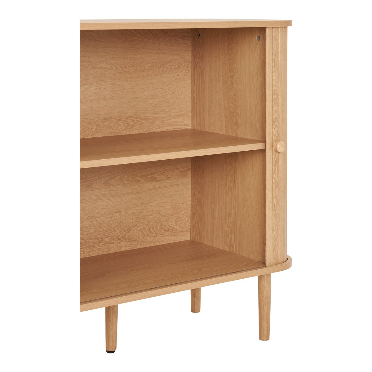 Buffet Nikko - MDF & Pin Naturel, 140x40x79 cm