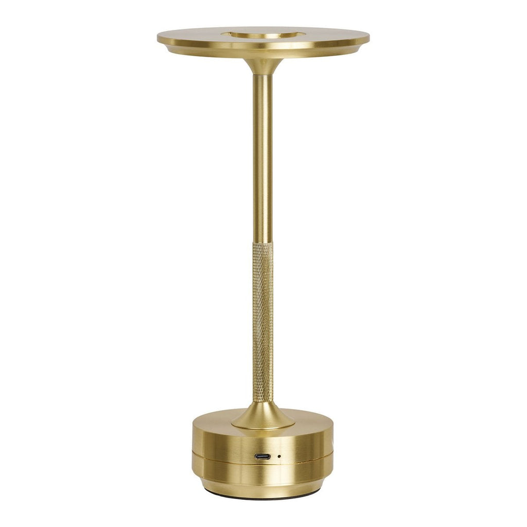 Lampe de Table LED Lyneham - Laiton, 13x13x28,5 cm