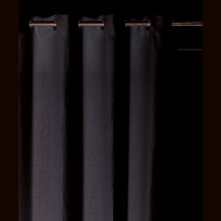 Rideau stonewashed Zeff Naturel 140 x 280
