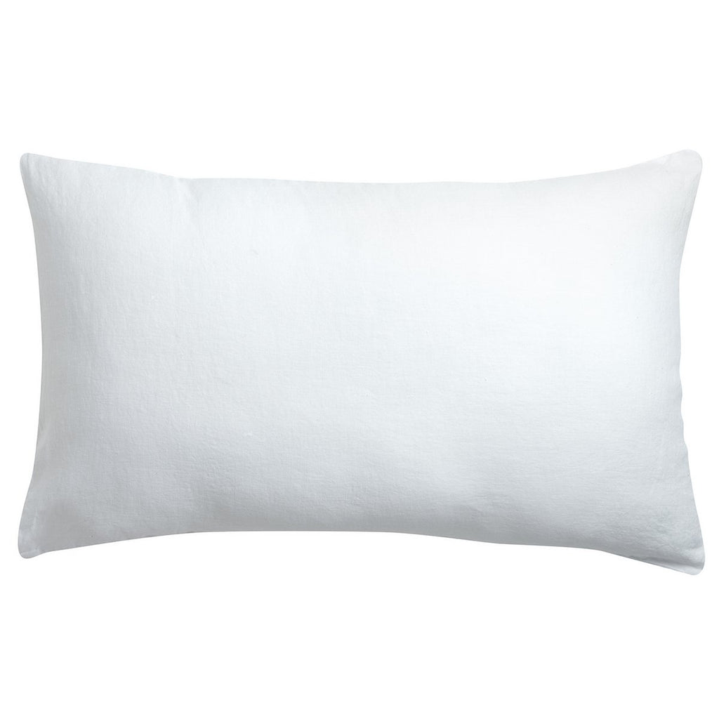 Kala - Blanc - Taie d'oreiller 50 x 75 cm