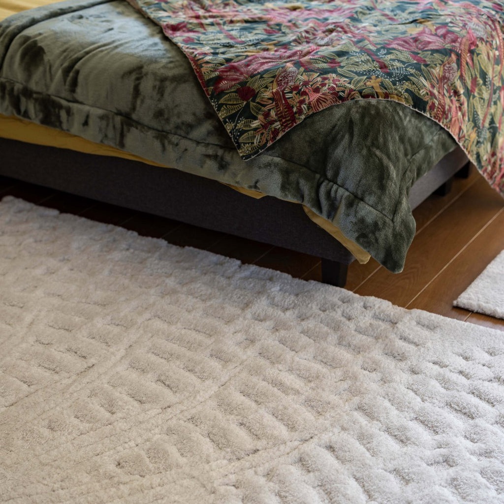 Tapis recyclé Ewan Ivoire 160 x 230