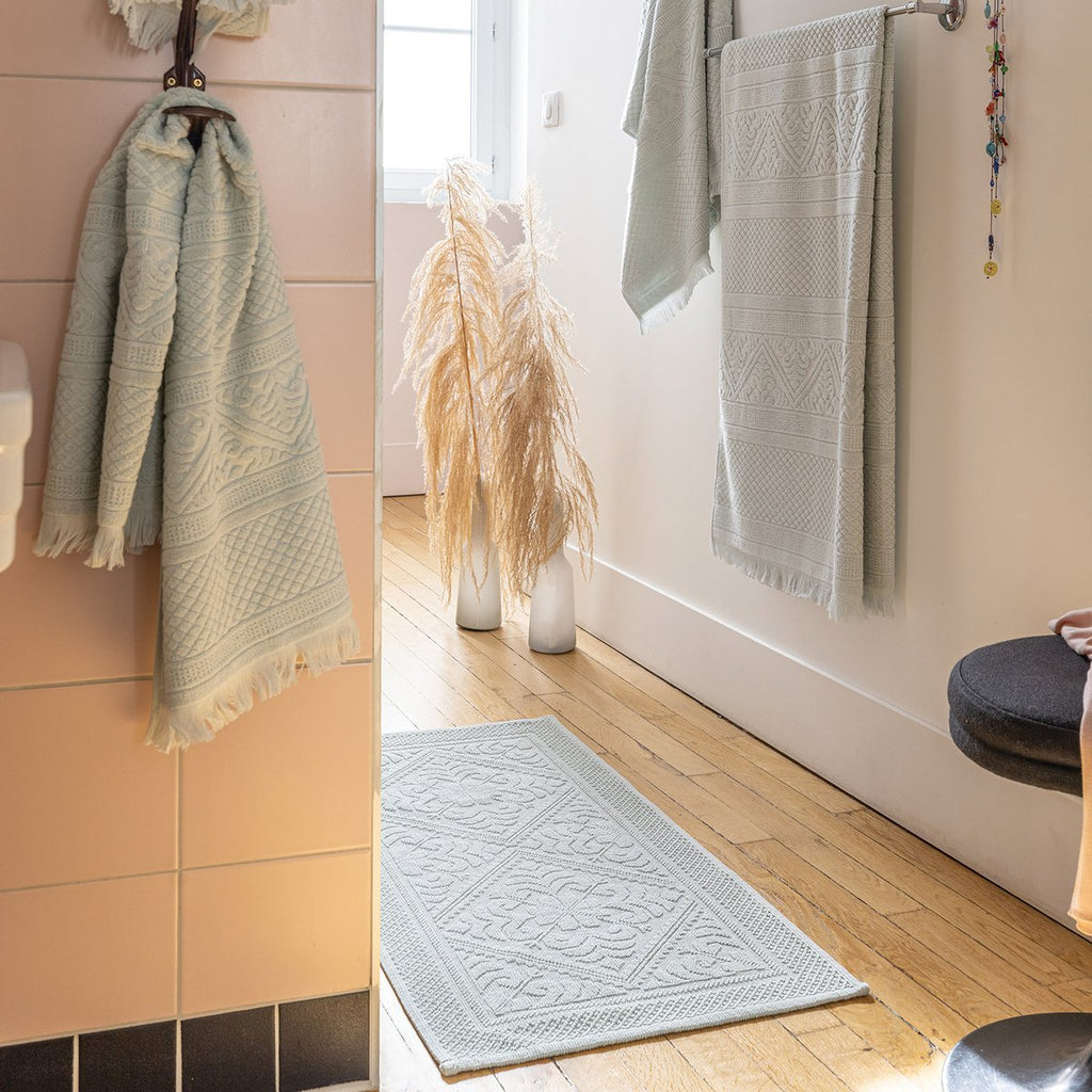 Enzo Jade – Tapis de Bain 54 x 110 cm