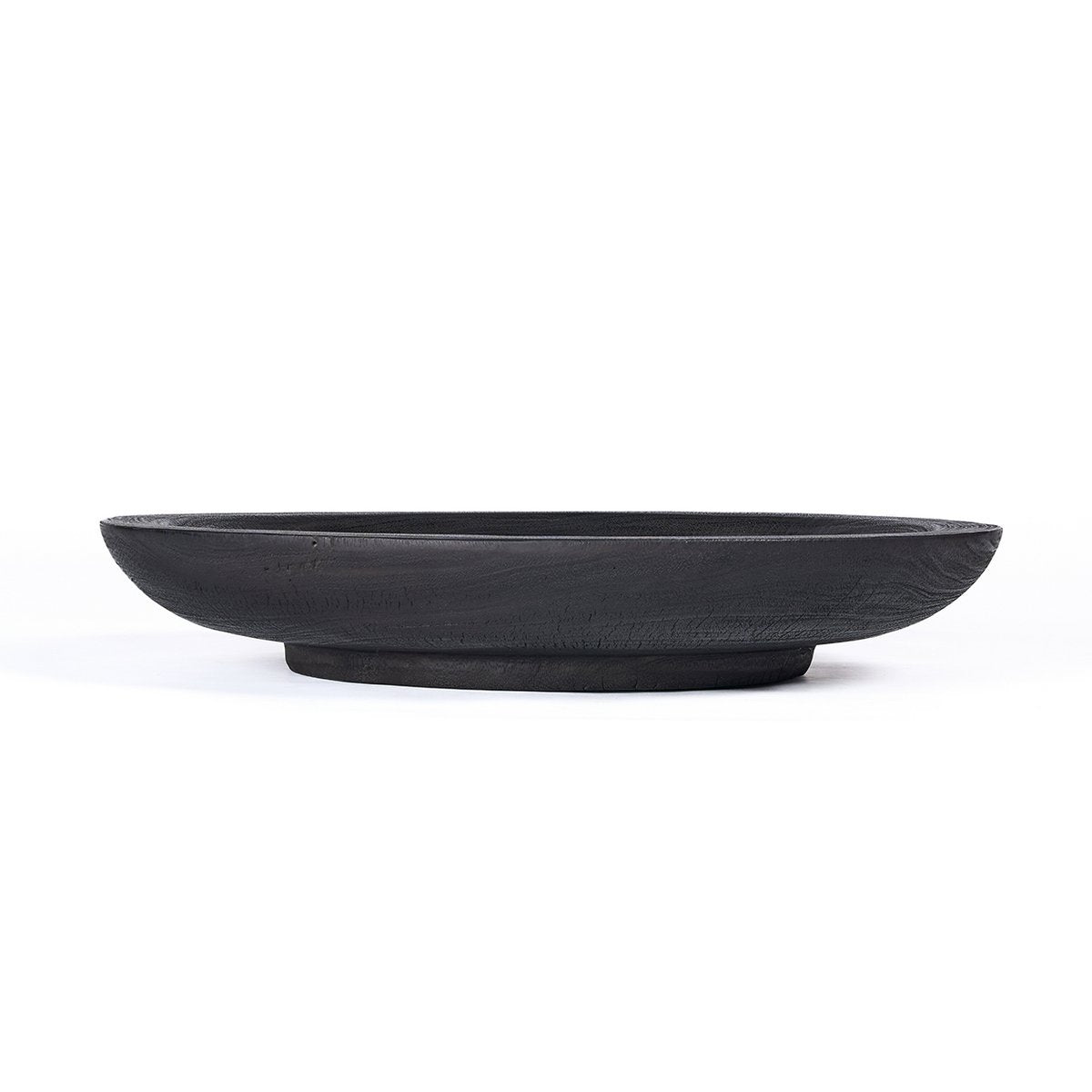 Bol décoratif en bois massif Bowlzilla – Noir – XL | Bazar Bizar