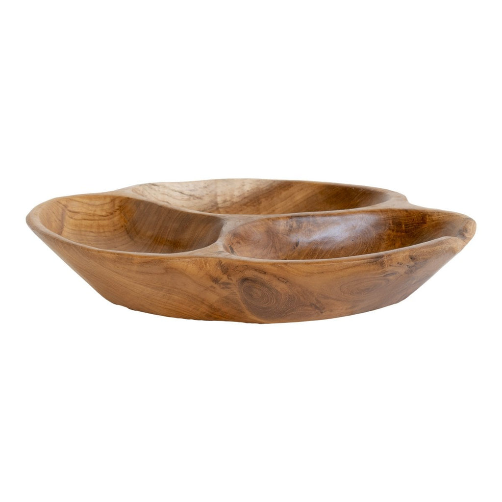 Bol Nola en teck naturel Ø30 cm