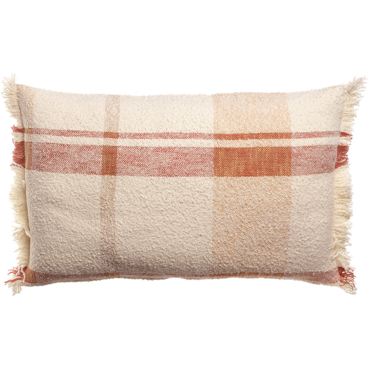 Coussin jacquard Jane Multico Sienne 40 x 65
