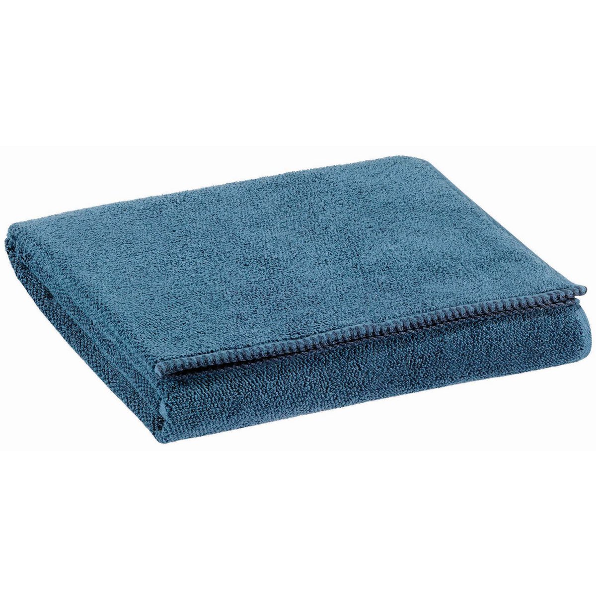 Serviette de toilette Bora Acier en coton 50 × 100 cm