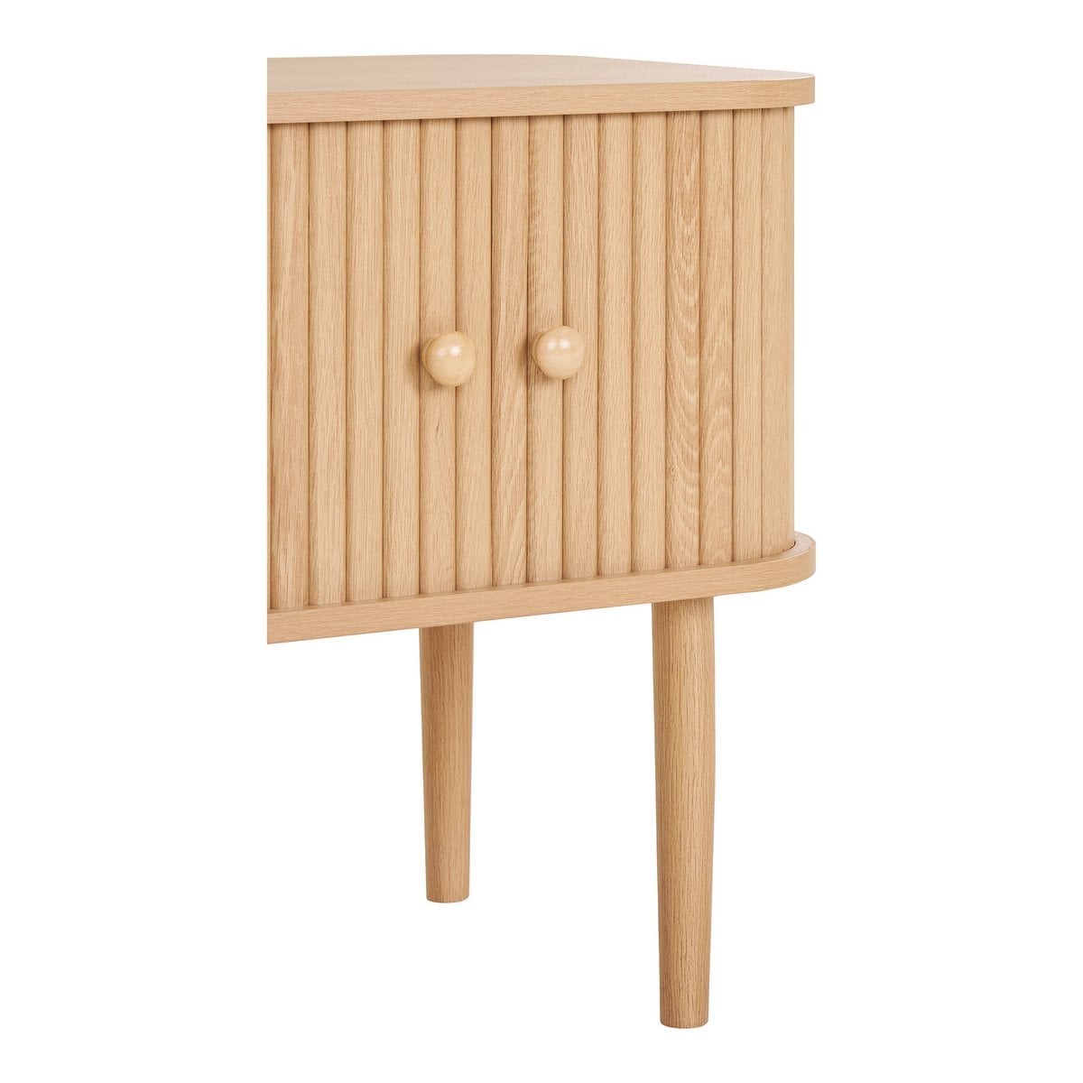 Table d'Appoint Nikko - MDF & Pin Naturel, 45x40x50,5 cm