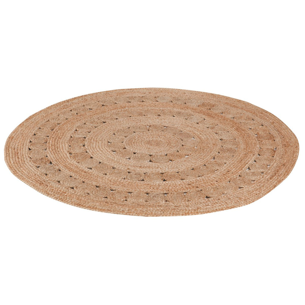 Tapis Patna Naturel – Rond Ø 120 cm