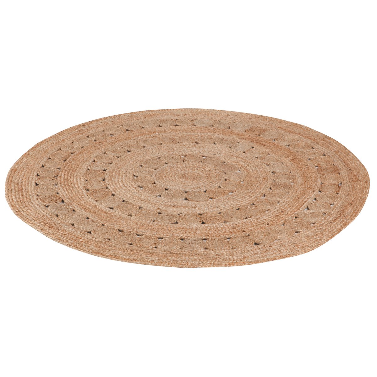 Tapis Patna Naturel – Rond Ø 120 cm