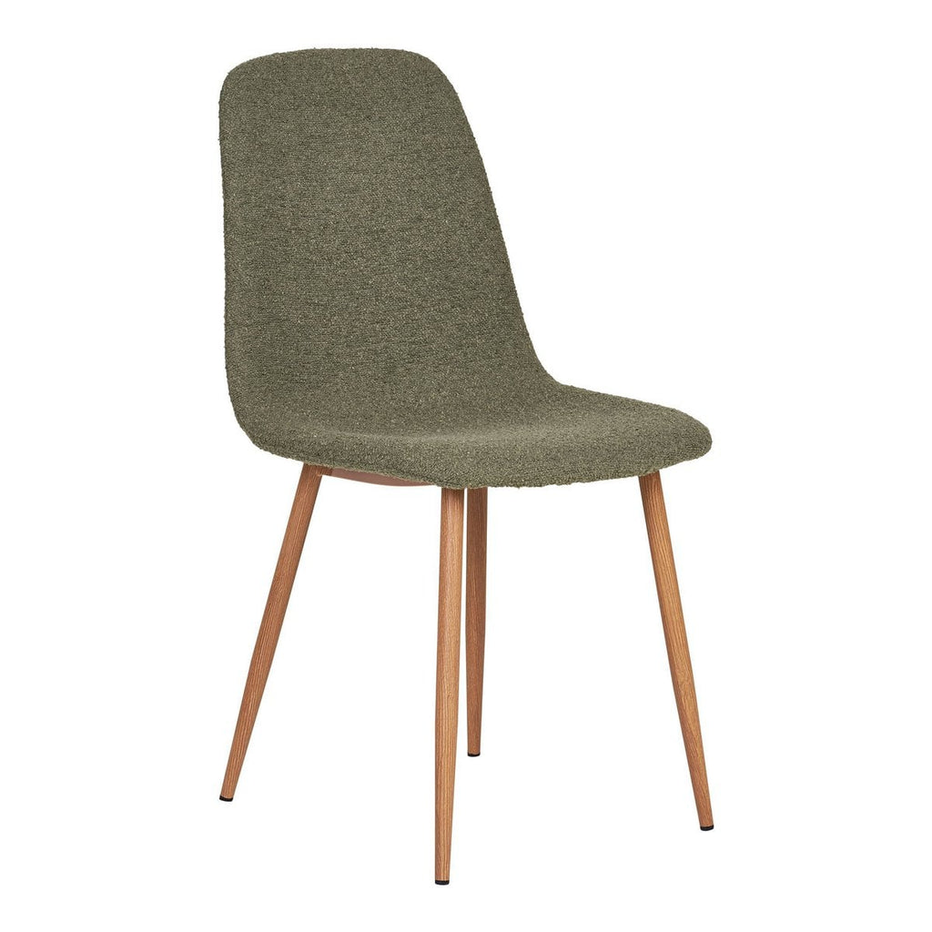 Chaise de Salle à Manger Stockholm - Vert Foncé, 47x40cm - Lot de 2