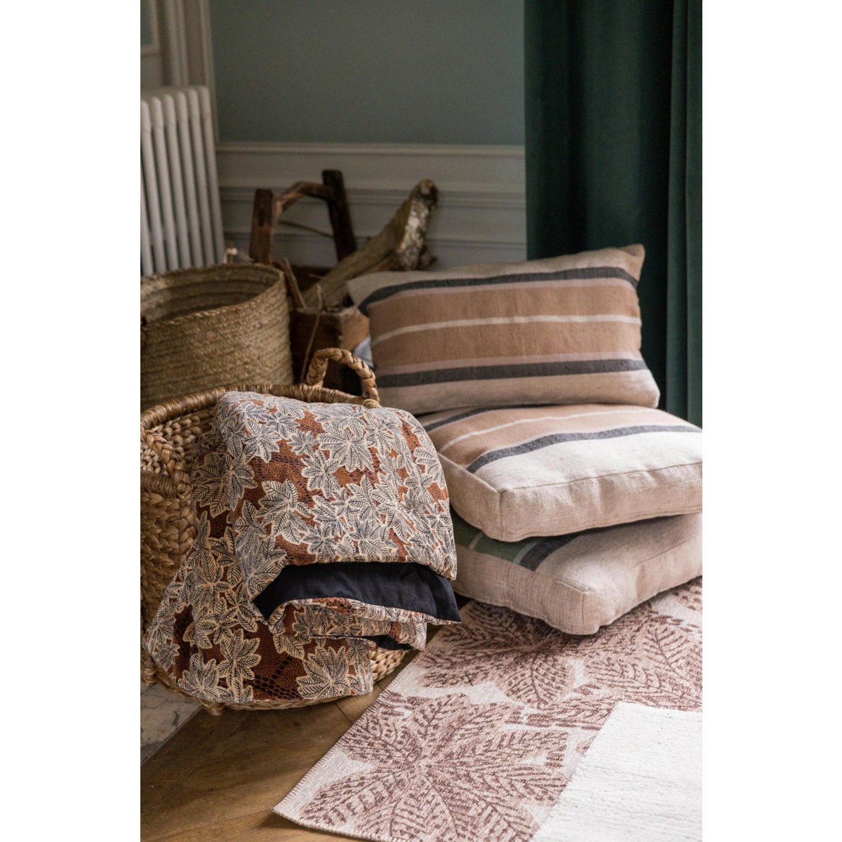 Coussin Gatsby Sienne 40 x 65