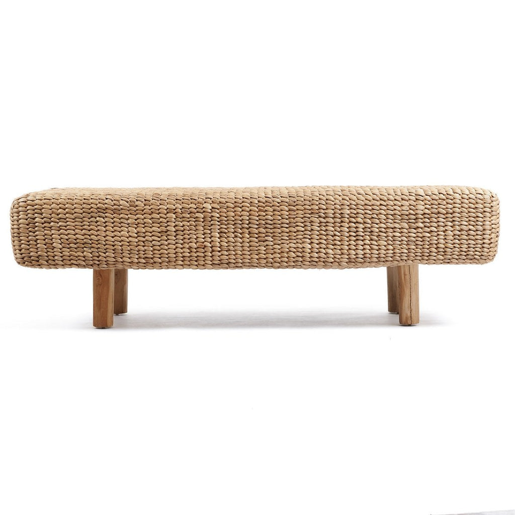 Le banc en jacinthe d'eau