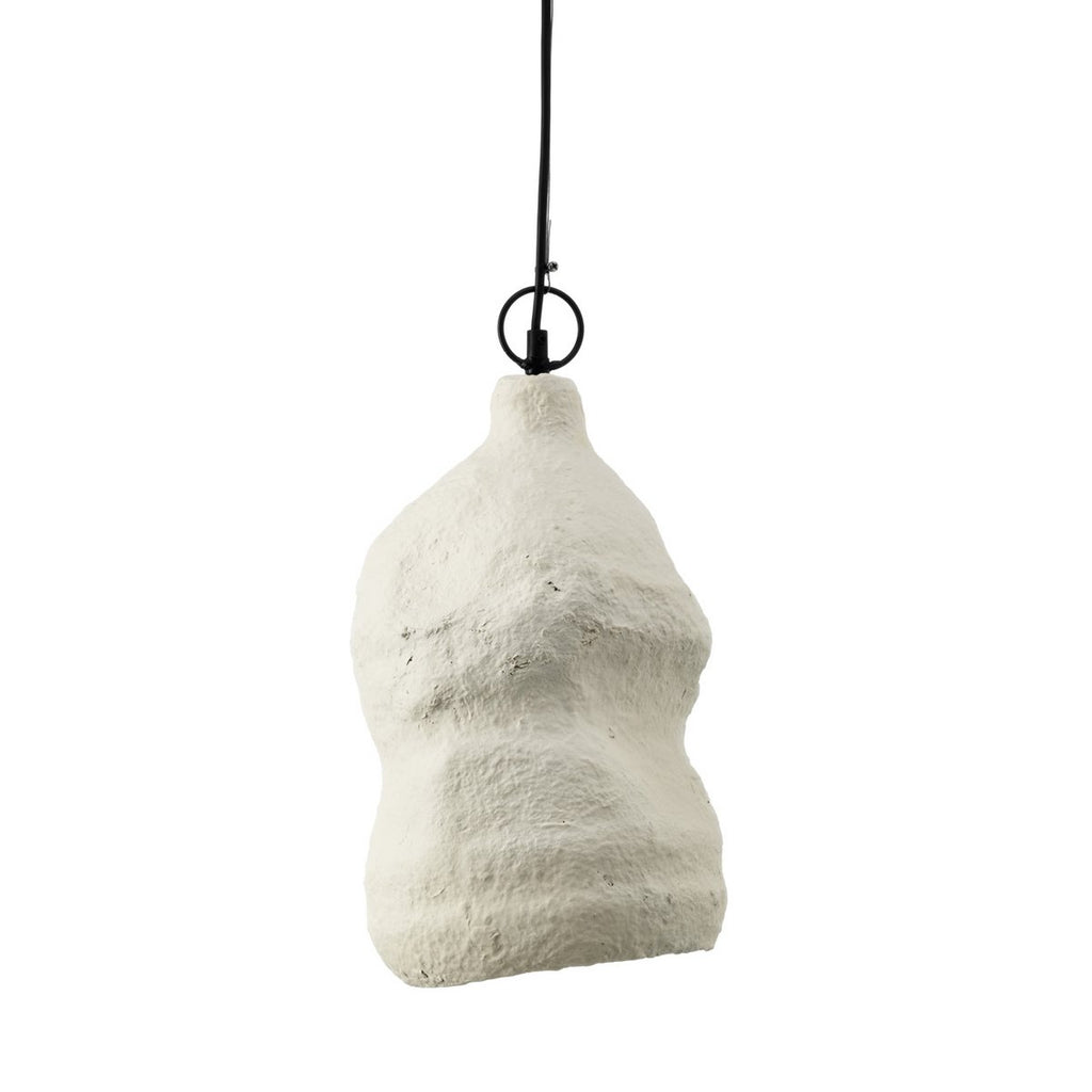 Suspension en papier mâché Moloko – Blanc – S | Bazar Bizar