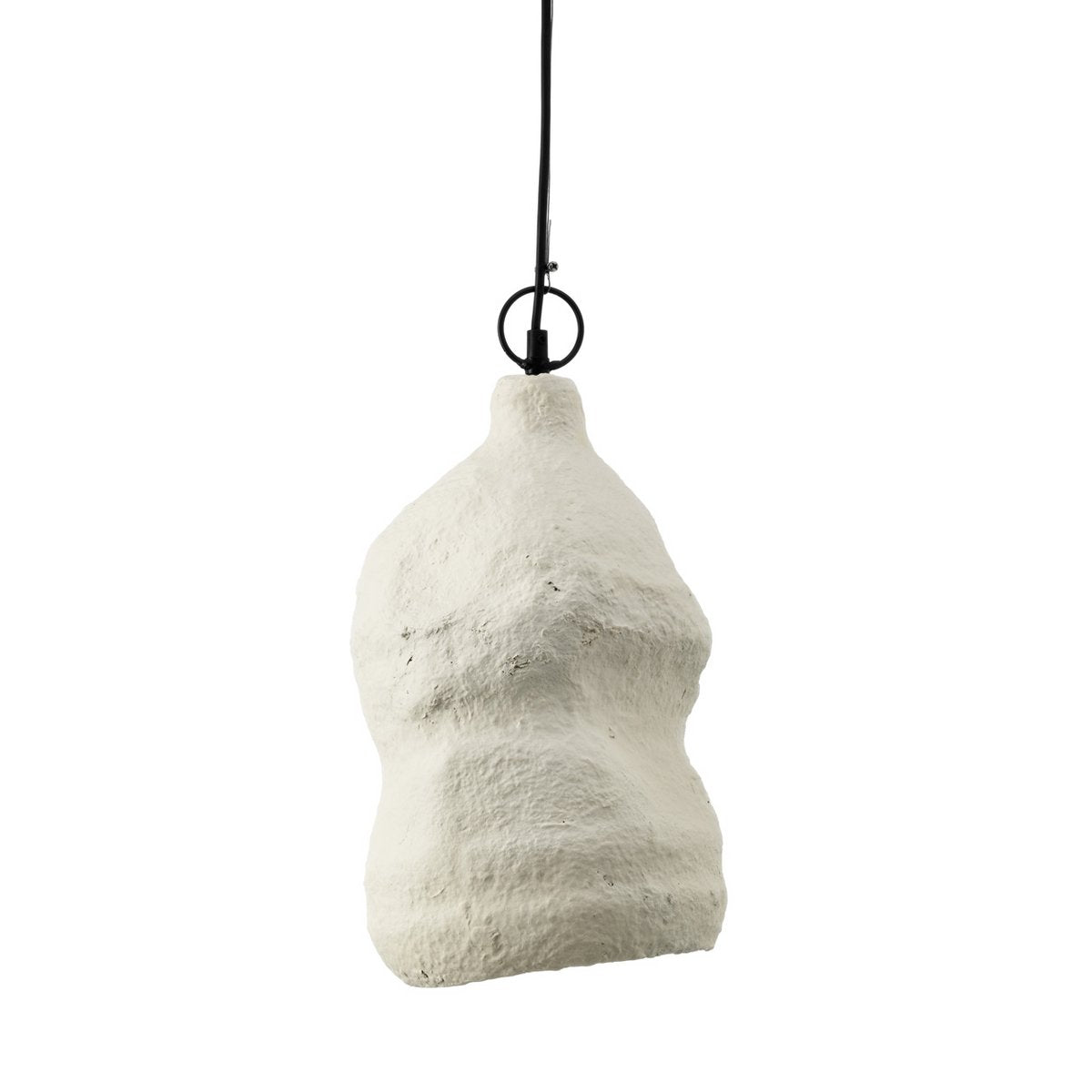 Suspension en papier mâché Moloko – Blanc – S | Bazar Bizar
