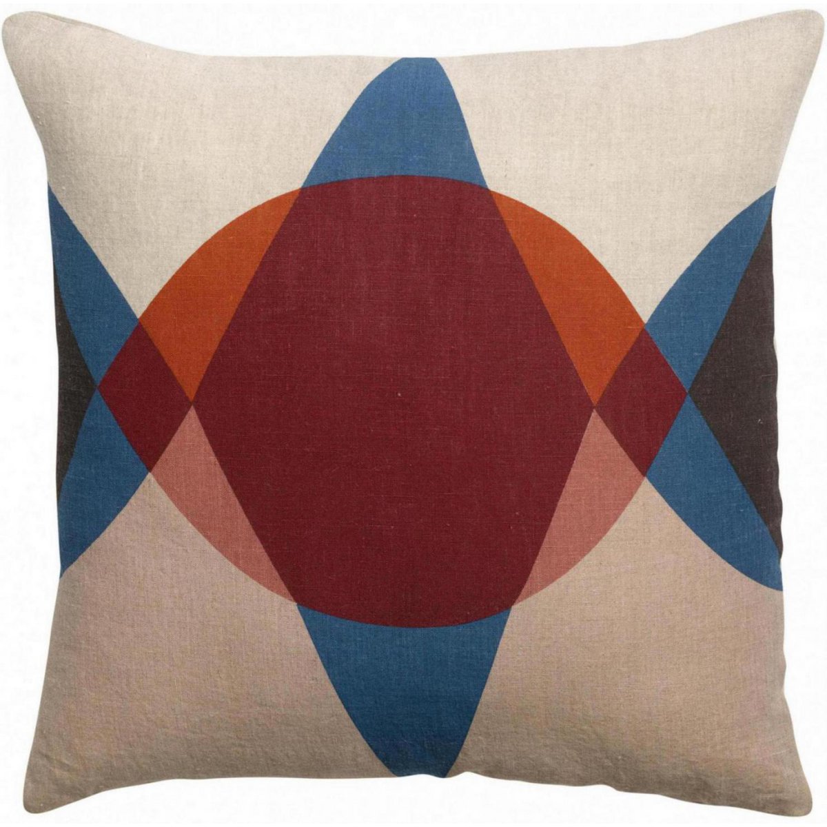 Coussin imprimé Zeff Malory Dragée 45 x 45