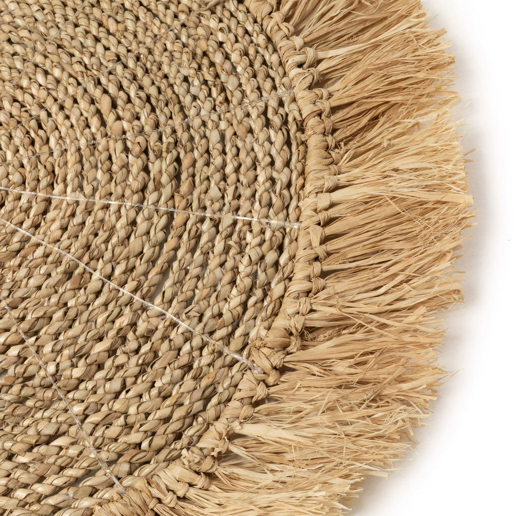 Set de table en herbes marines et raphia – Naturel | Bazar Bizar