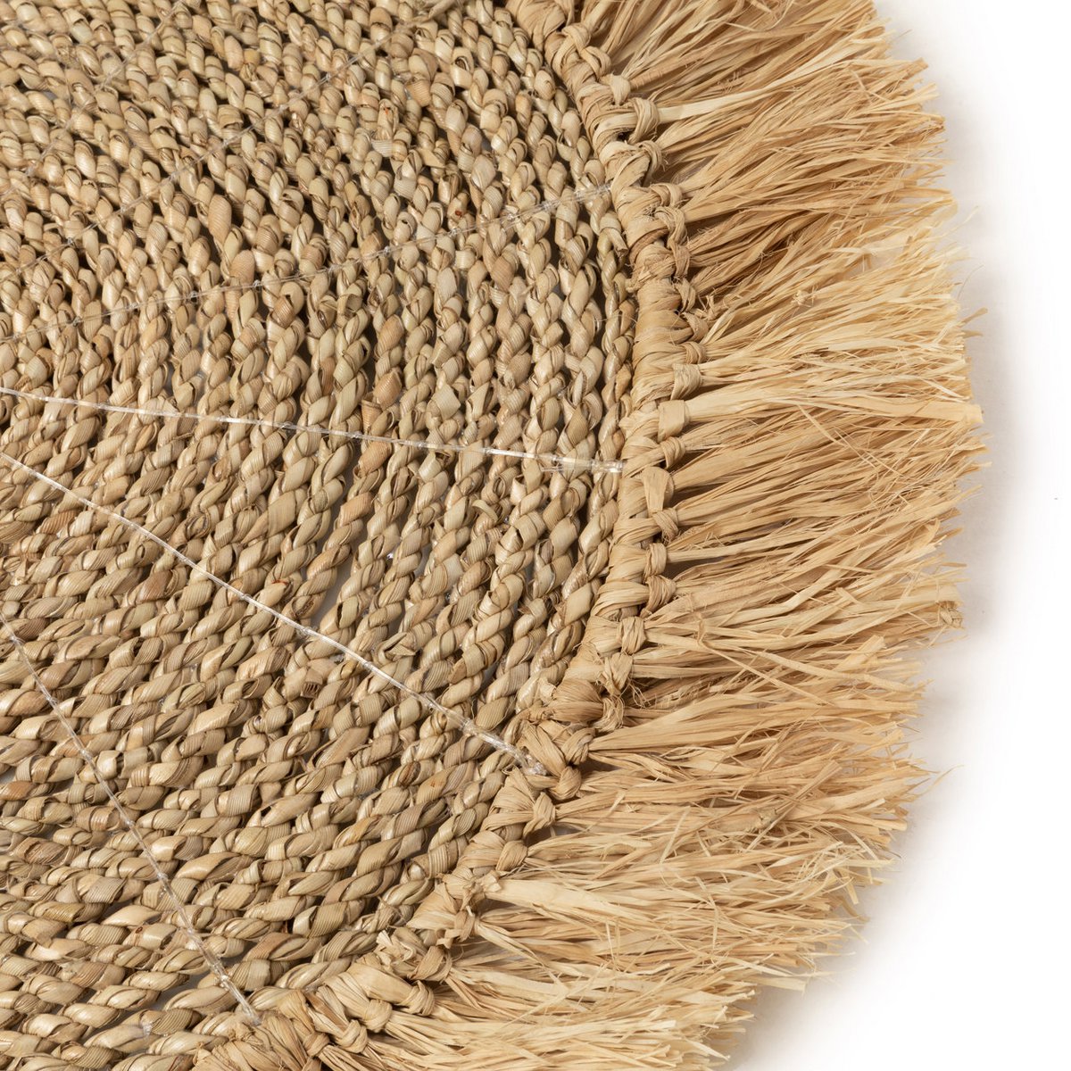 Set de table en herbes marines et raphia – Naturel | Bazar Bizar