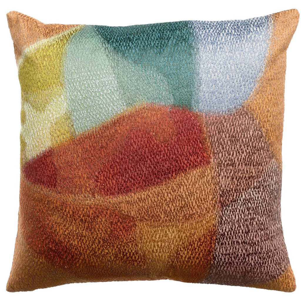 Coussin brodé Nevio Multico 45 x 45