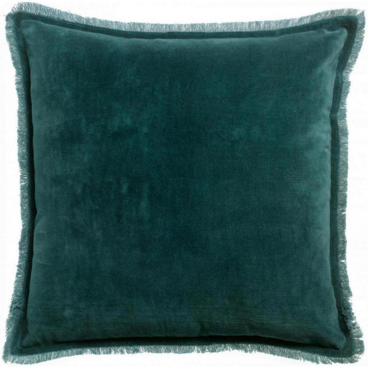 Coussin uni Fara Corinthe 45 × 45 cm