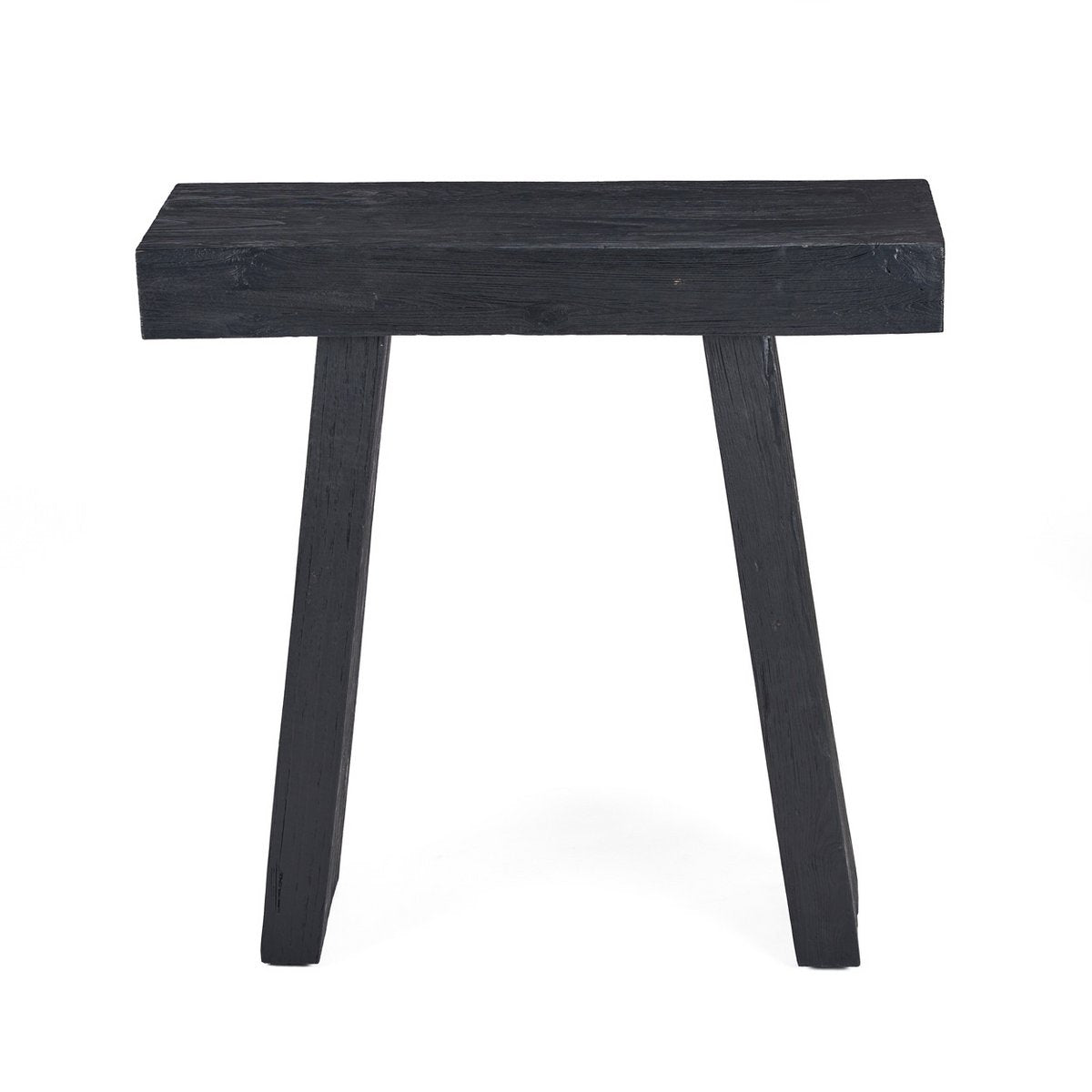 Console en teck massif Stance – Noir | Bazar Bizar