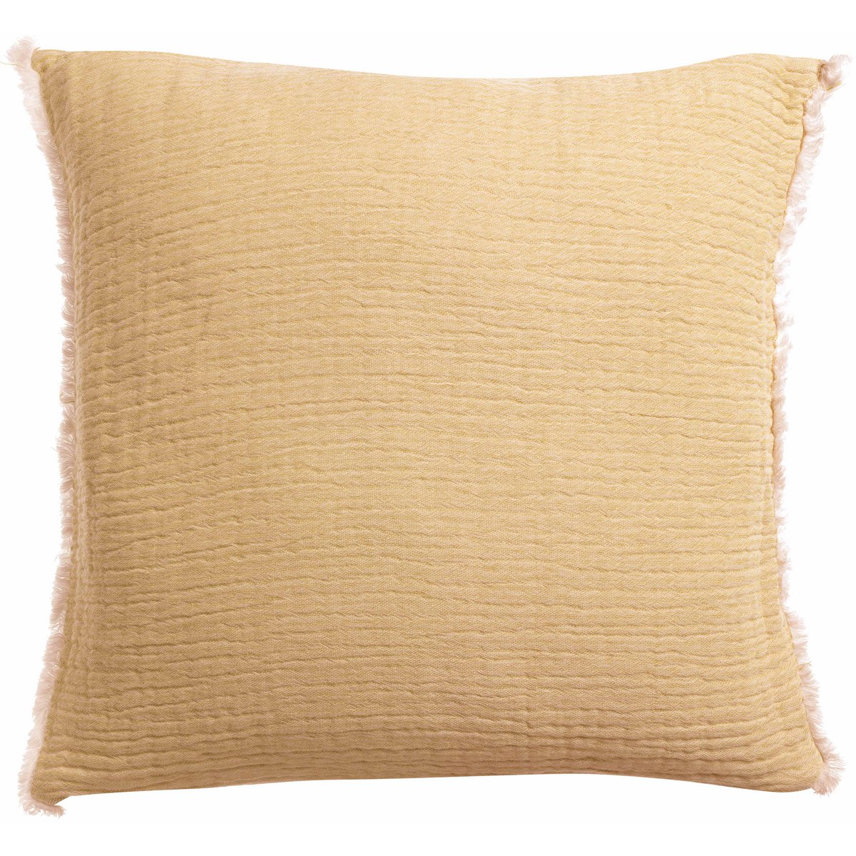 Coussin Emilio Mirabelle en coton 45 × 45 cm