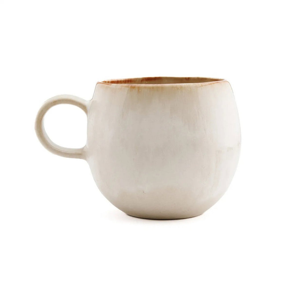 Mug en grès Cascais – Blanc – M | Bazar Bizar