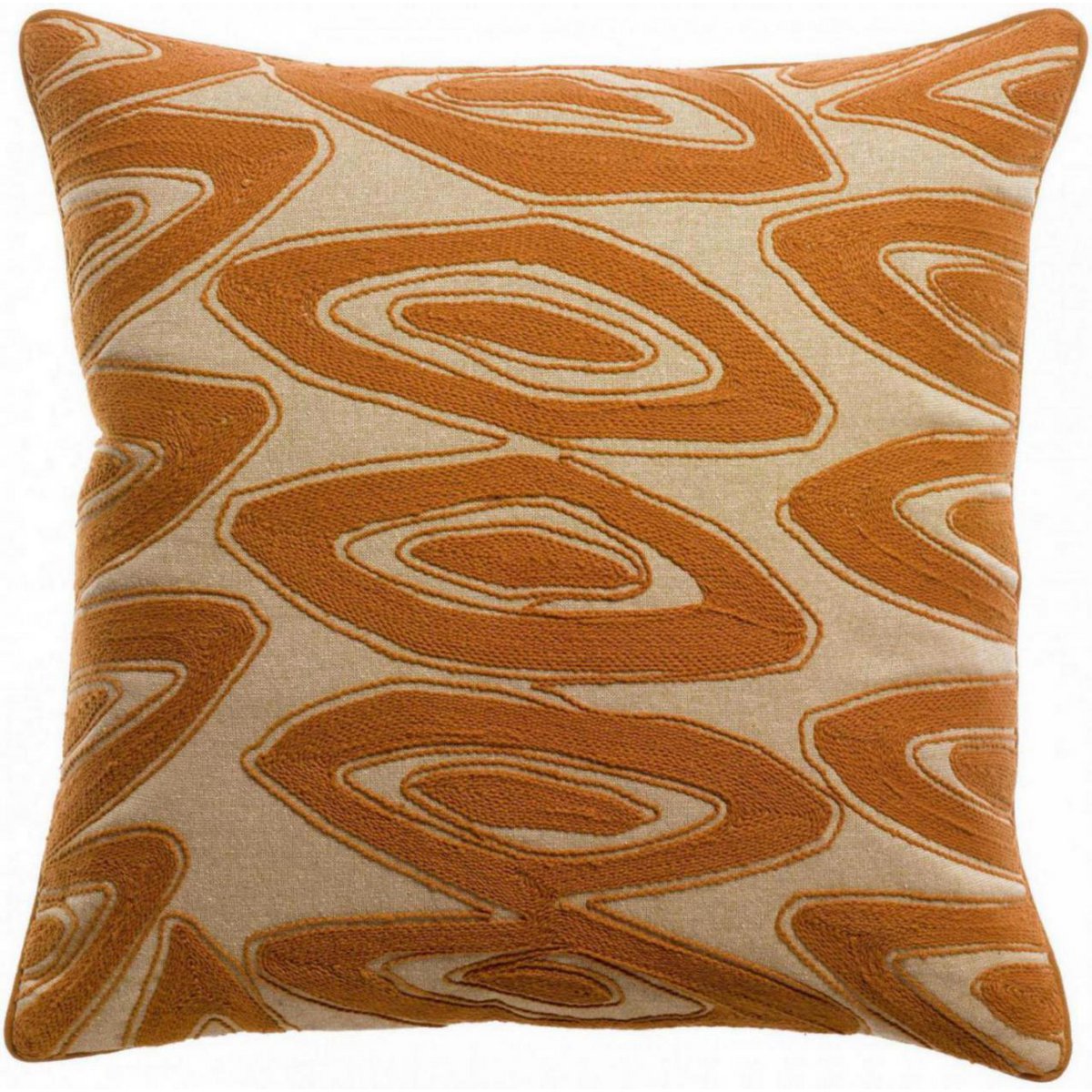 Leya - Cuivre - Coussin 45 x 45 cm
