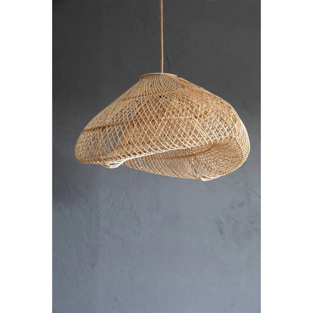 Suspension en rotin The Cloud – Naturel – M | Bazar Bizar