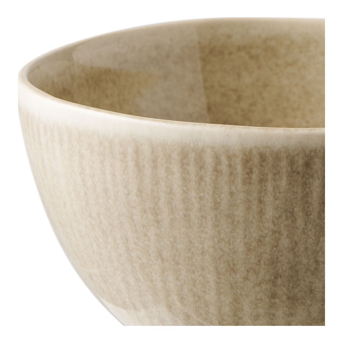 Bol Viola, céramique, beige, ø14,5x7 cm, lot de 4