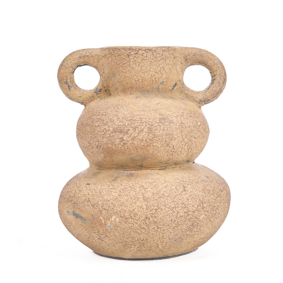 Vase Earthen Balance sable en terre cuite 18 cm