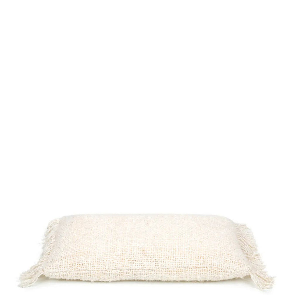 Housse de coussin en coton Oh My Gee – Crème – 30×50cm | Bazar Bizar