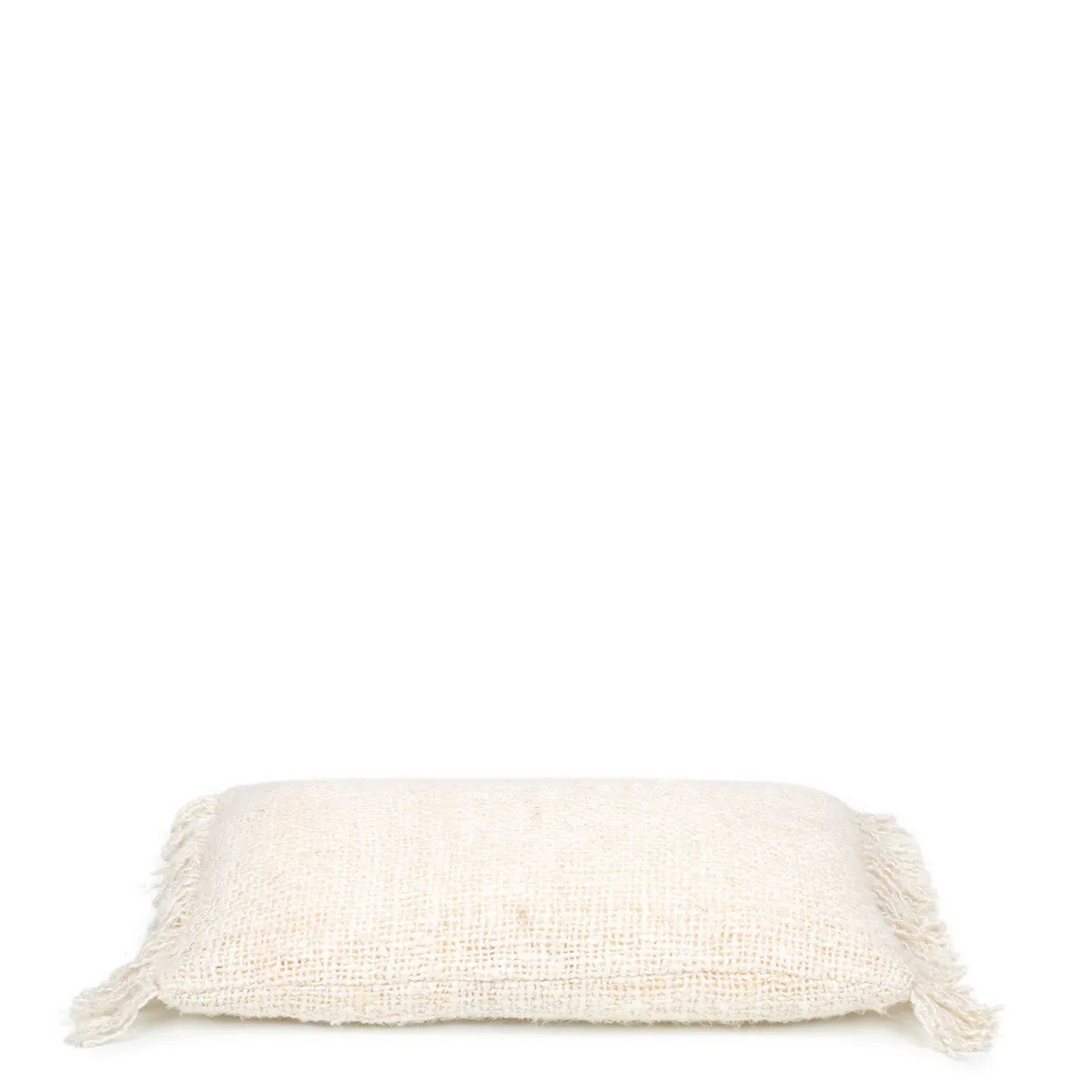 Housse de coussin en coton Oh My Gee – Crème – 30×50cm | Bazar Bizar