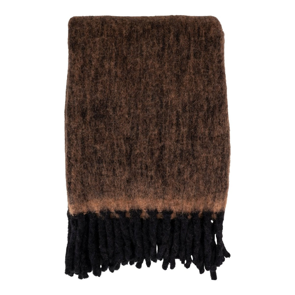 Carmel Plaid - Plaid, marron, Laine, Nylon, 130x170 cm