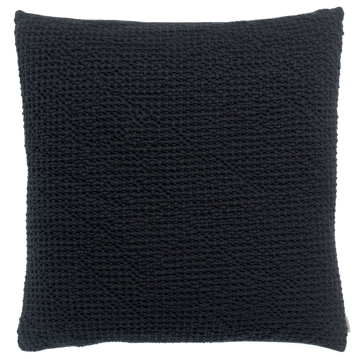 Coussin Recyclé Maia Caviar – 45 x 45 cm