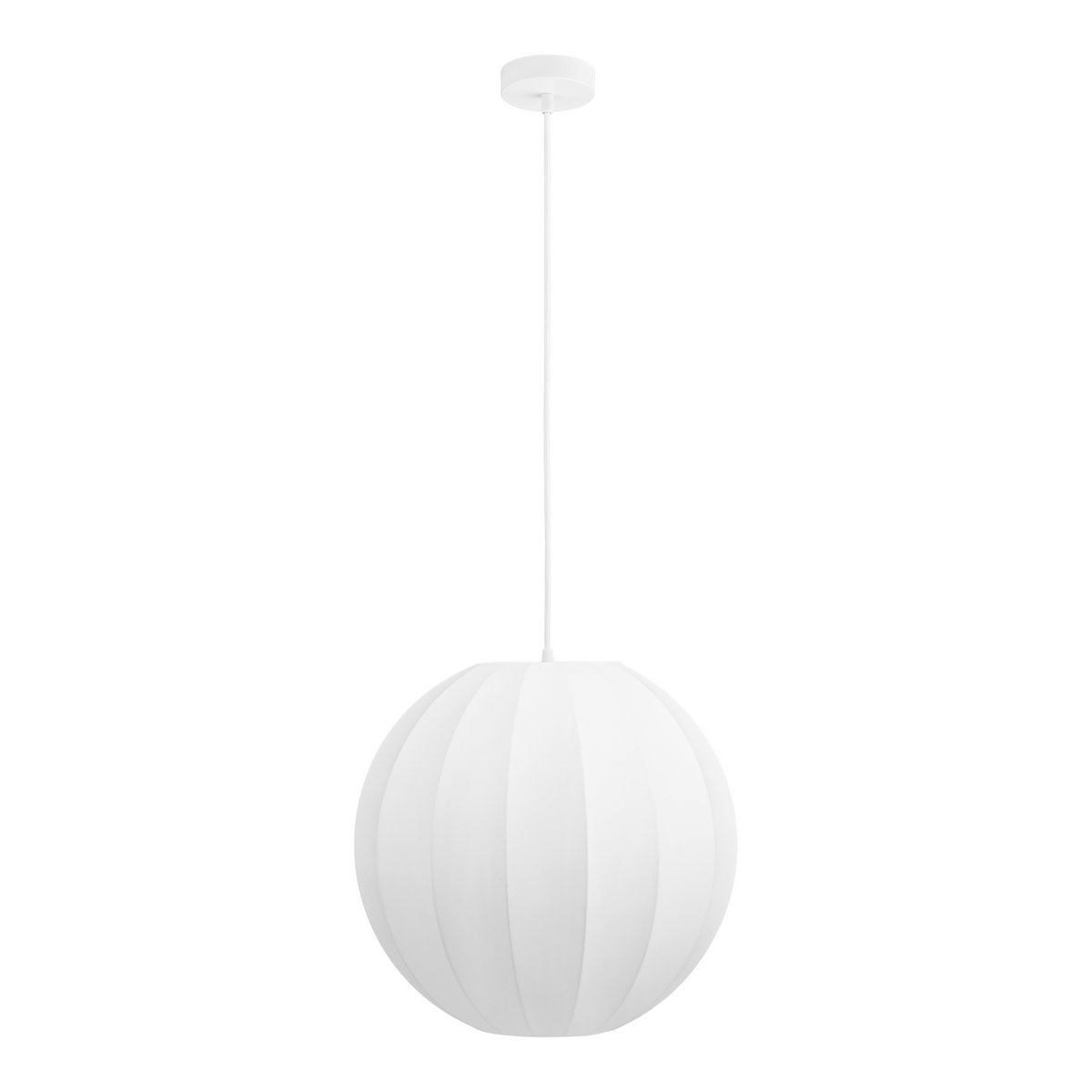 Suspension Coventry blanche Ø 40 × H 37 cm