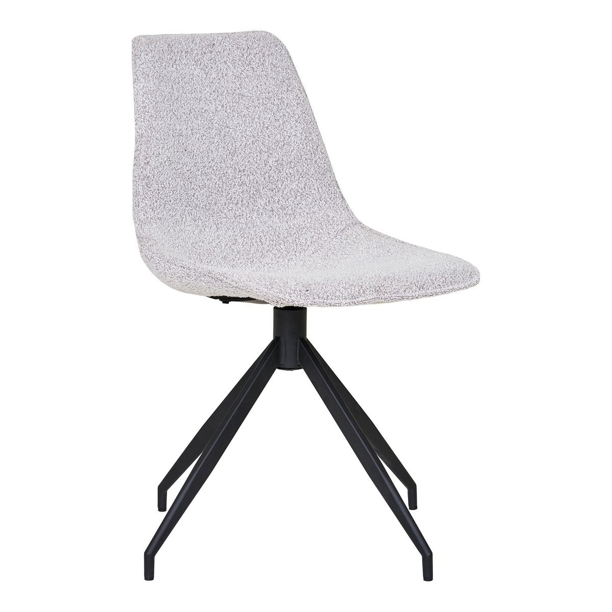 Chaise de salle à manger Monaco – Bouclé sable (lot de 2)