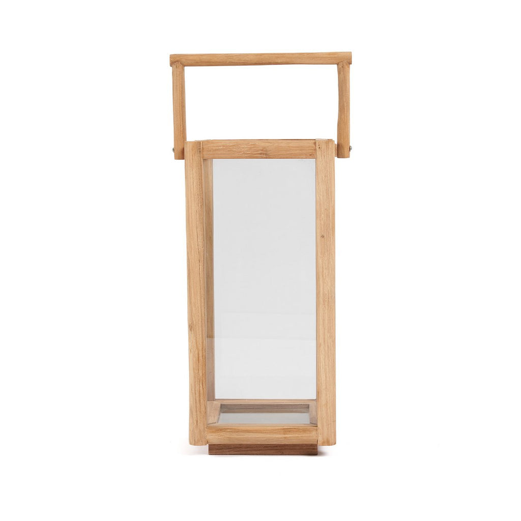 Lanterne Nusa Penida en teck recyclé 60 cm