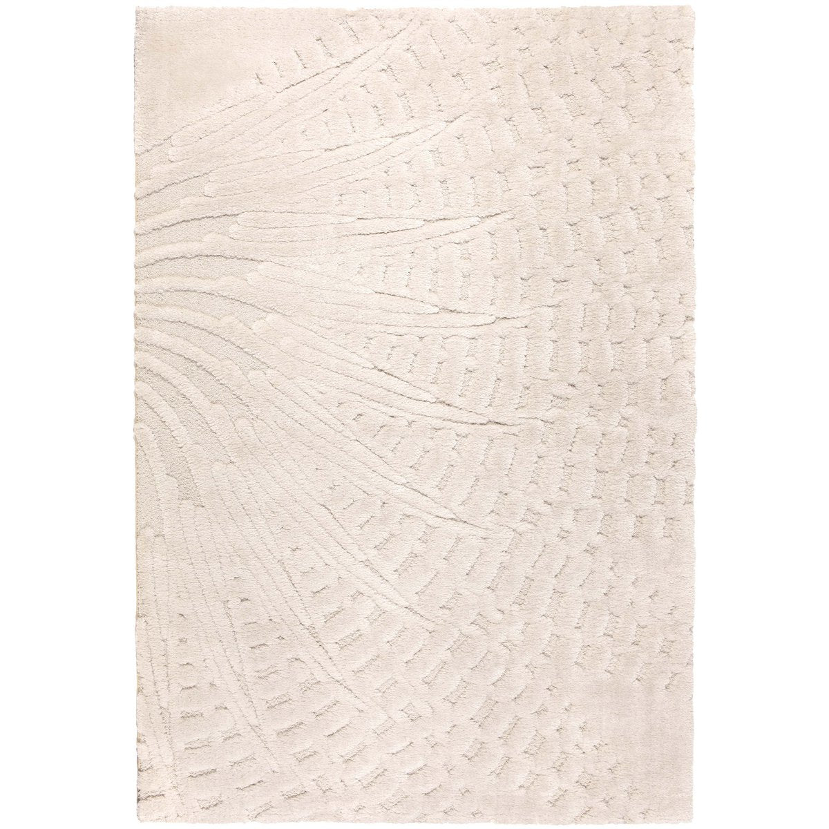 Tapis recyclé Ewan Ivoire 160 x 230