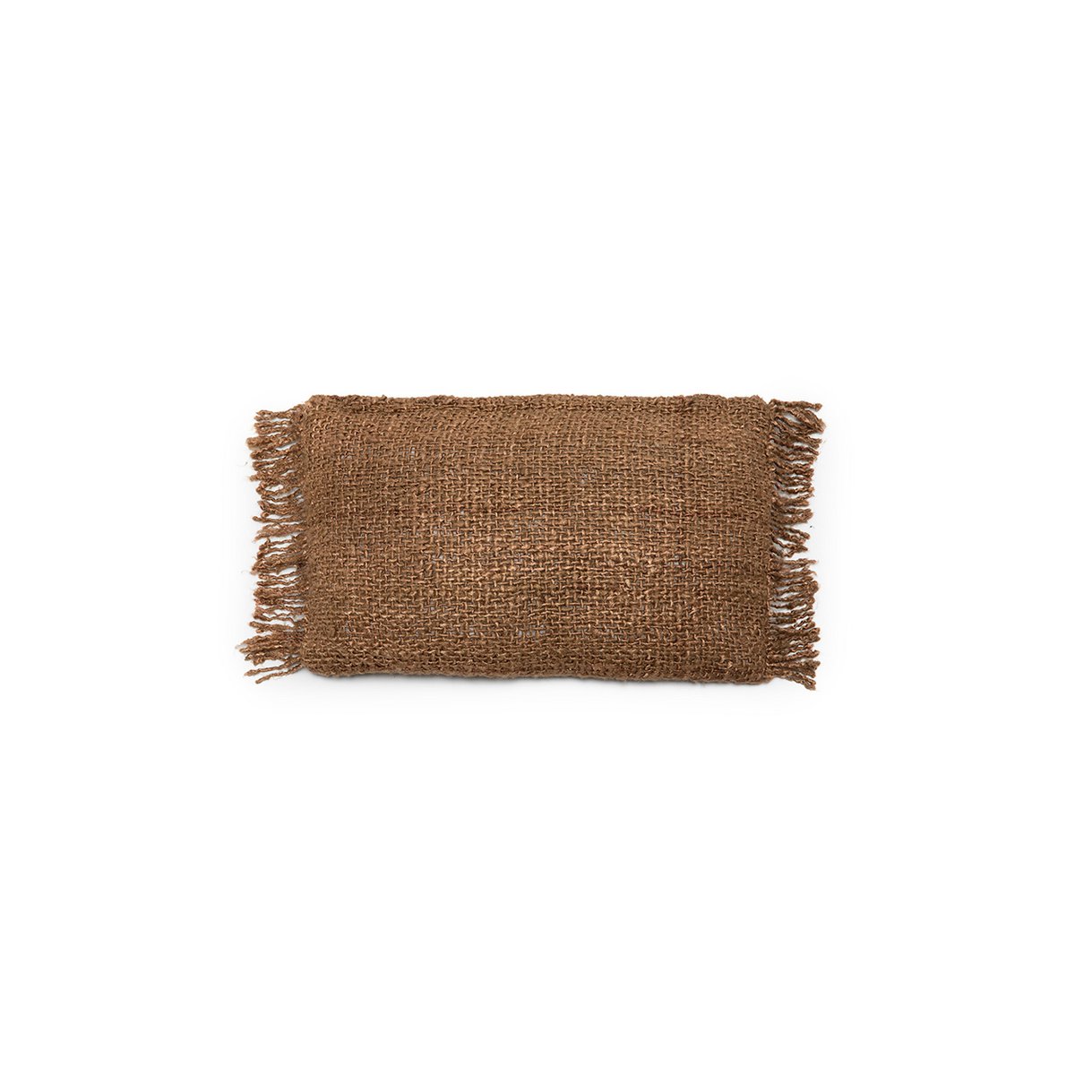Housse de coussin en coton Oh My Gee – Marron – 30×50cm | Bazar Bizar
