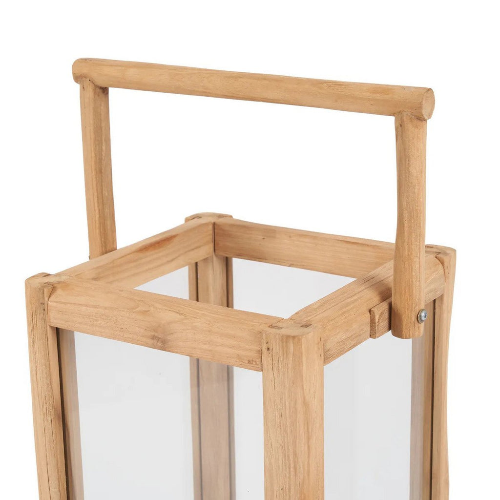 Lanterne Nusa Penida en teck recyclé 60 cm