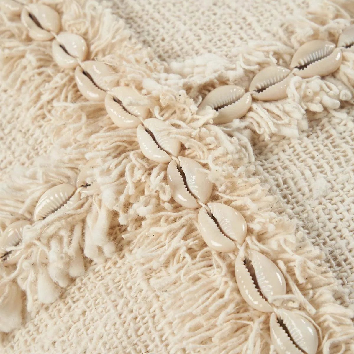 Housse de coussin en coton Nomade – Naturel – 50×50cm | Bazar Bizar