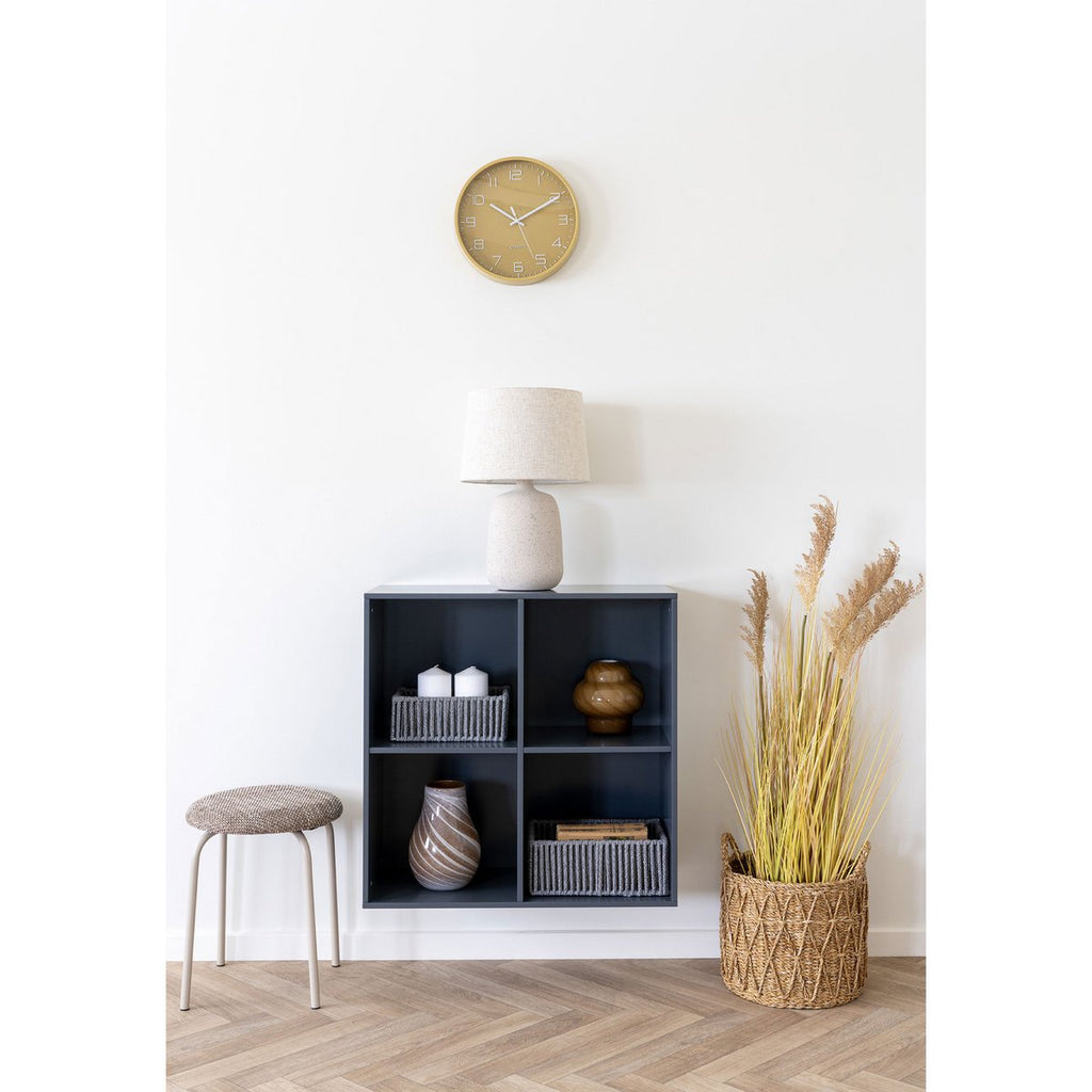 Vase en verre organique – Marron