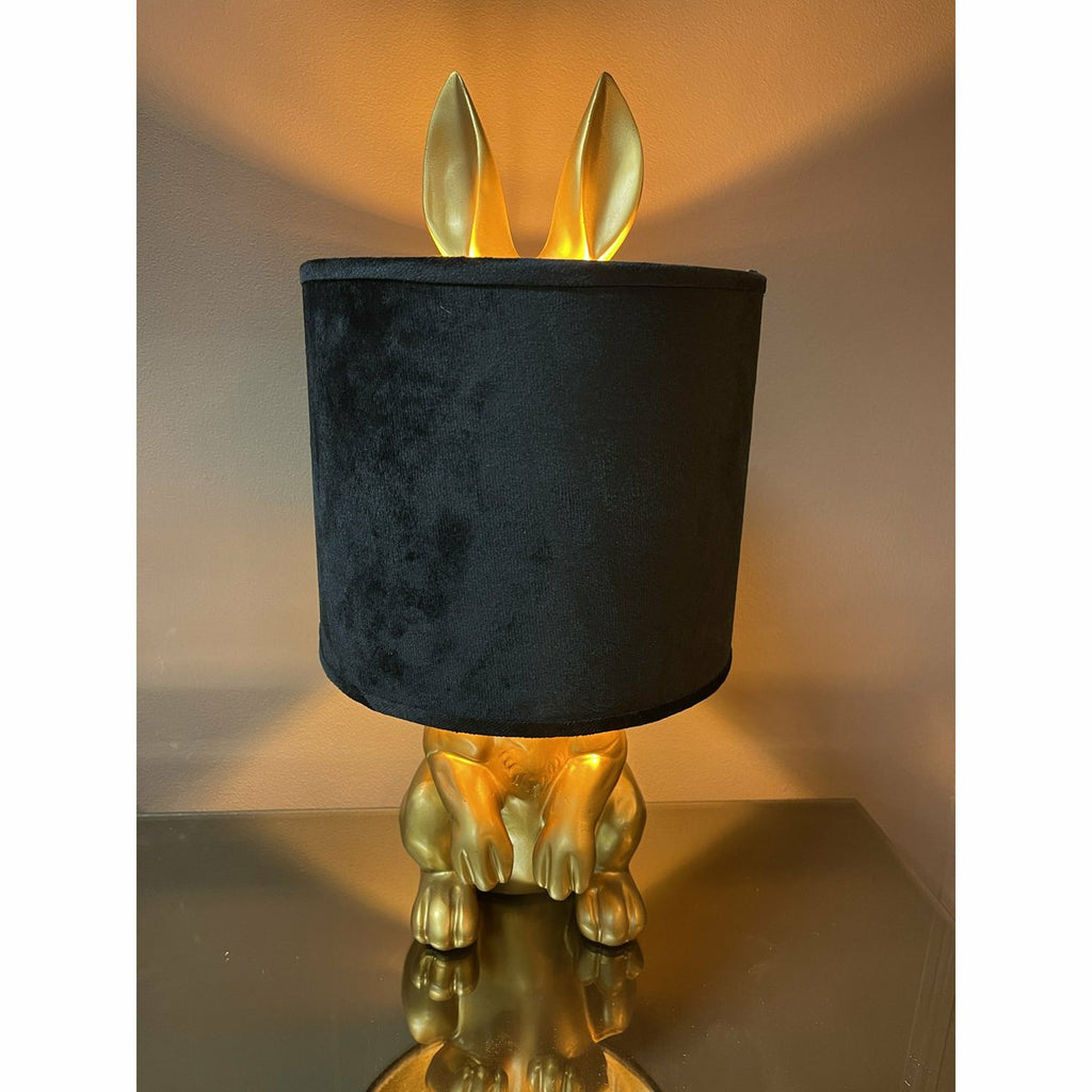 Lampe à poser Lucky Bunny Or
