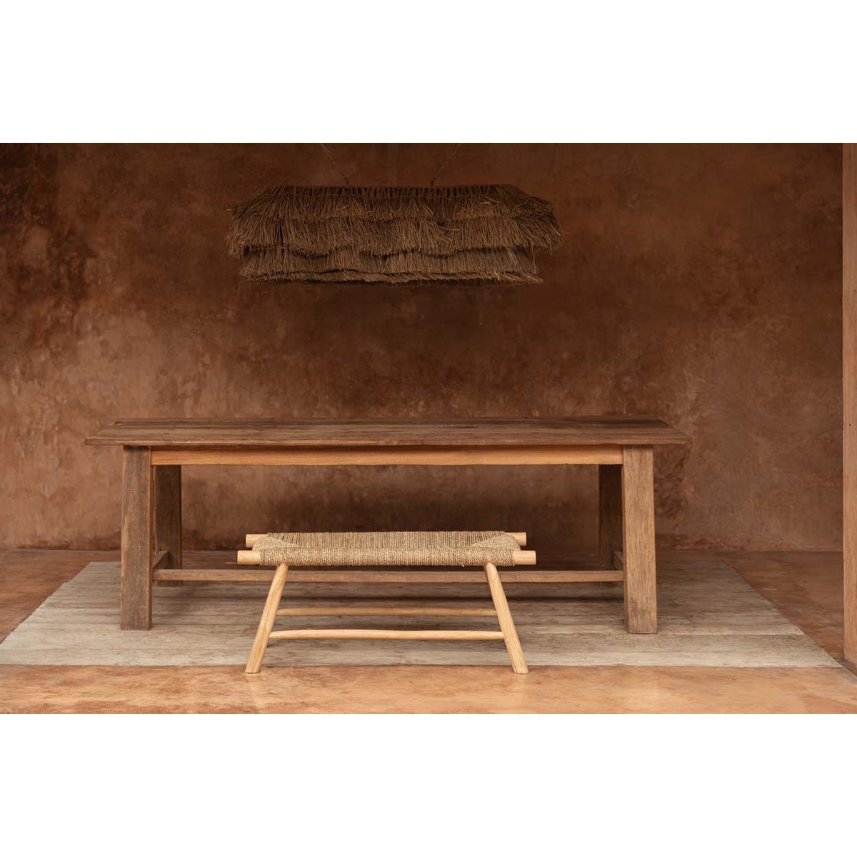 Suspension en herbe marine Nyang Nyang – Naturel | Bazar Bizar