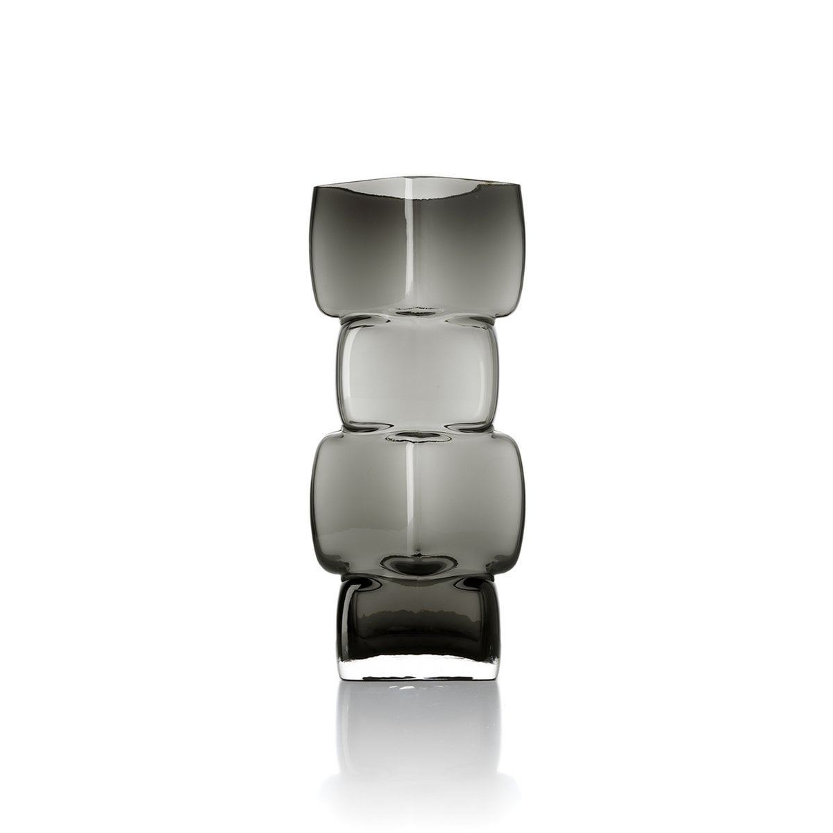Le Vase Cubes - Gris Foncé - L