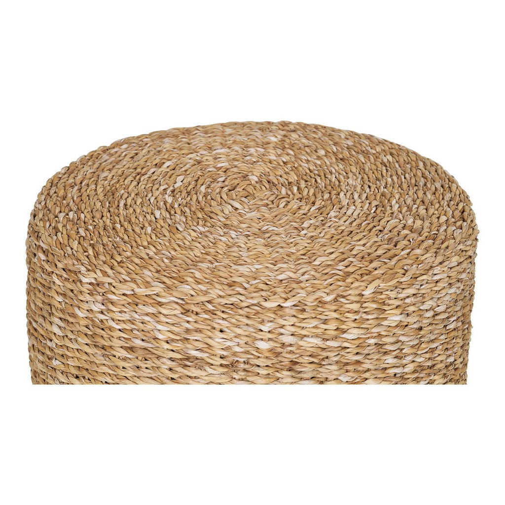 Pouf Rivera – Jonc de mer naturel