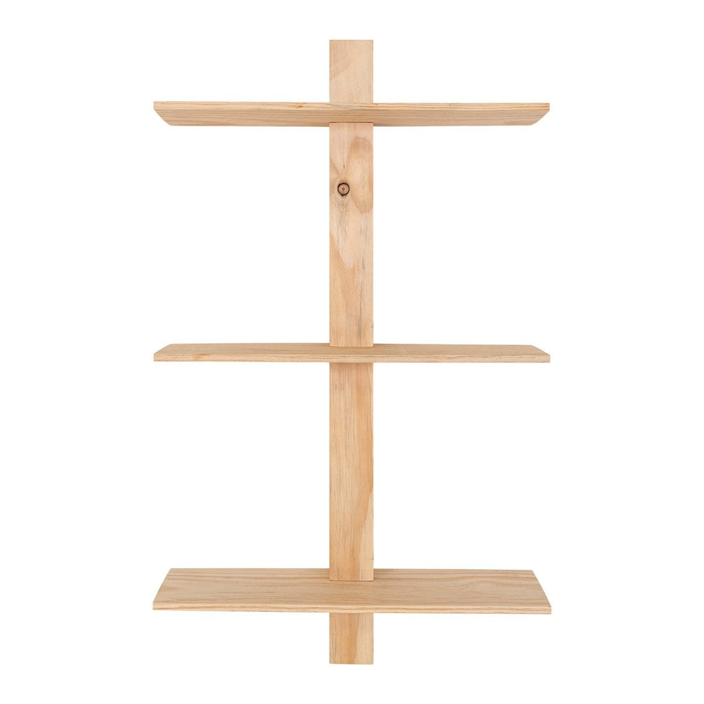 Étagère Almelo - Bois Naturel, Pinède, 50x15x83 cm