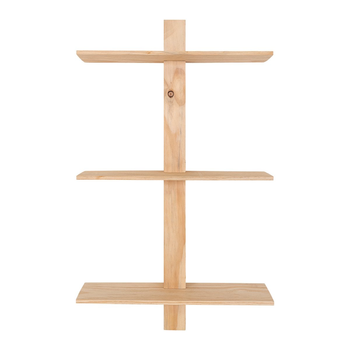 Étagère Almelo - Bois Naturel, Pinède, 50x15x83 cm