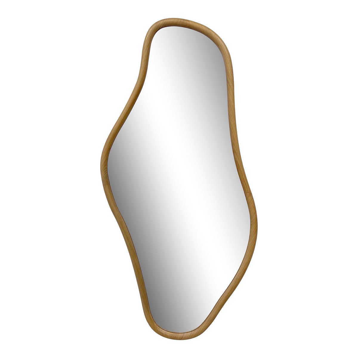 Miroir Brandsby - Cadre Pin Naturel, 60x120 cm