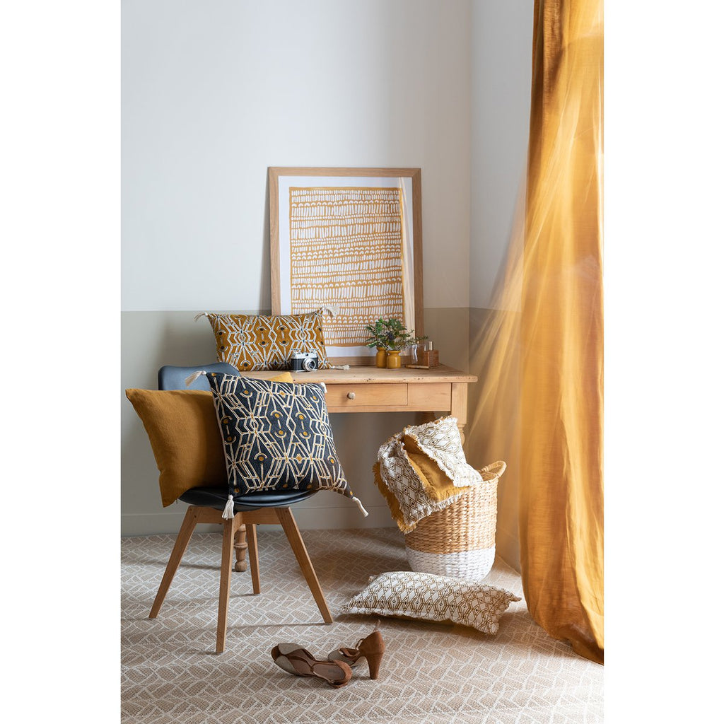 Zeff - Bronze - Coussin uni 40 x 65 cm